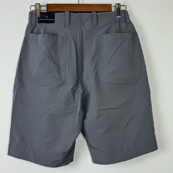 Brooks Brothers Gray Men's Solid Golf Shorts NWT Size 31 - Picture 5 of 7